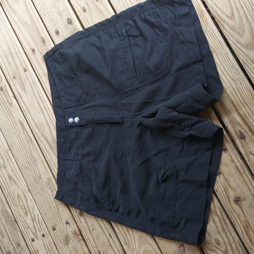 Classic Black Cargo Shorts